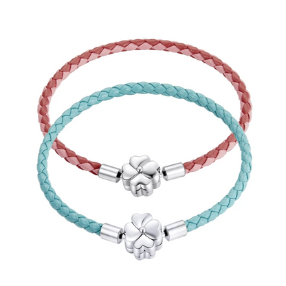 braided leather bracelet