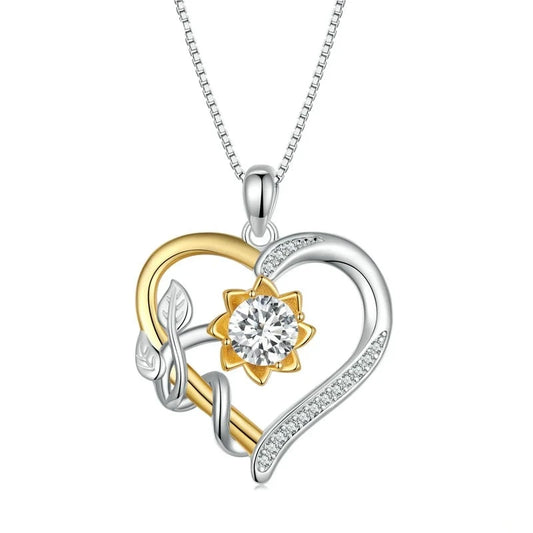 Sterling Silver Heart Necklace