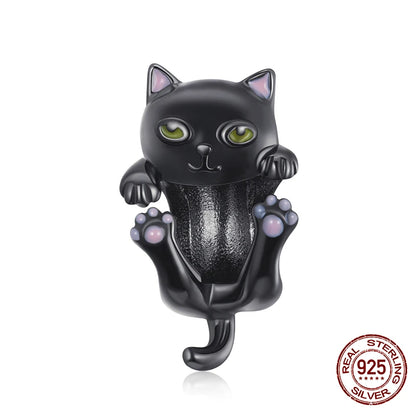 black kitty charm