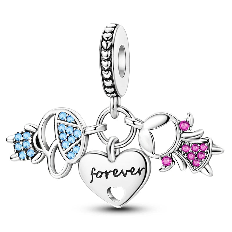New Trendy Heart Charms 39-Collection Series - Heartfelt Gifts For Your Soulmate