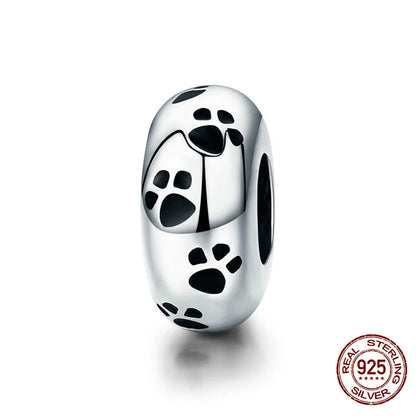 Kitty Cat Paw Bead charm