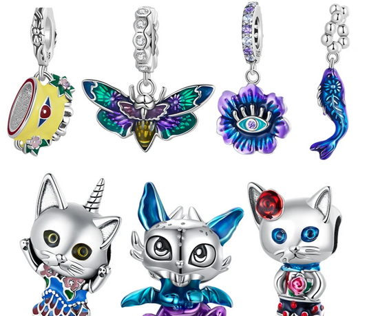 Sterling Silver Charms For Bracelets